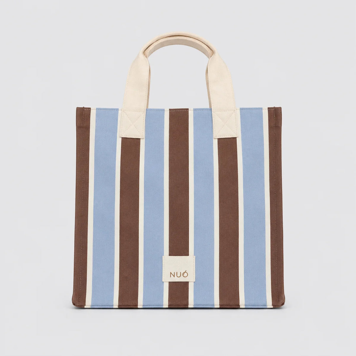 Bolsa Tote Listras Azul