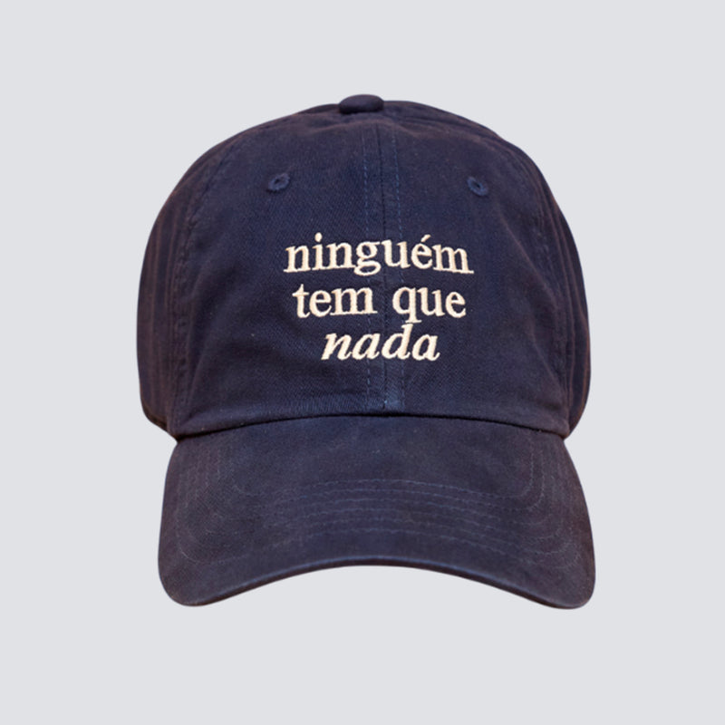 boné dad hat ninguém tem que nada