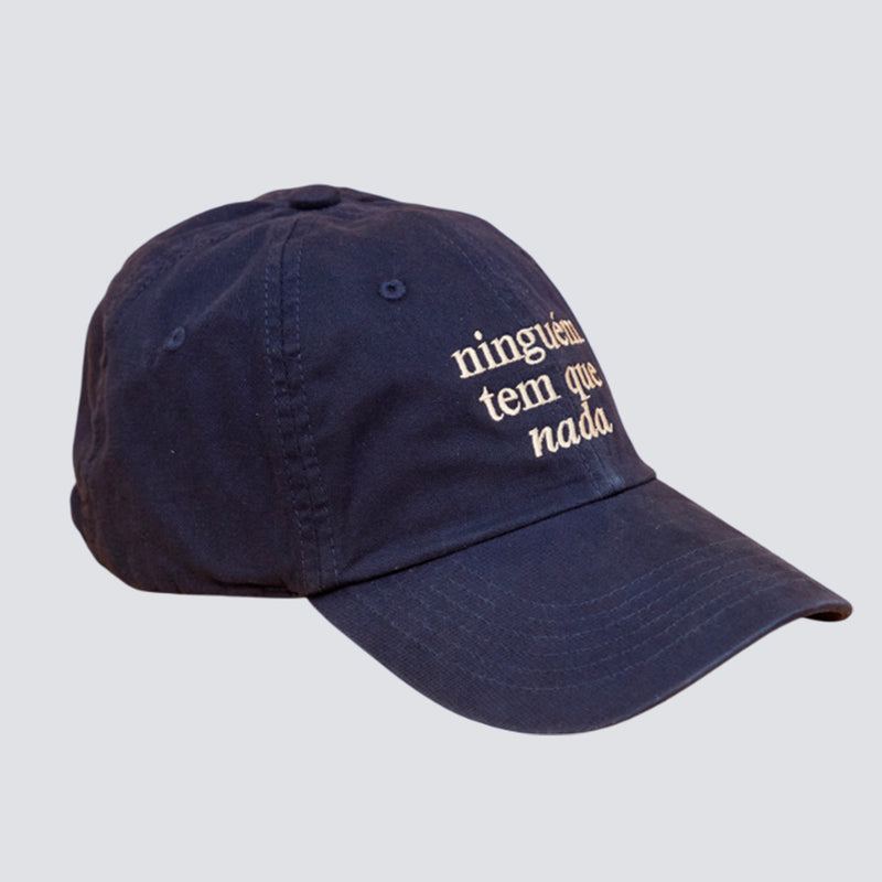 boné dad hat ninguém tem que nada