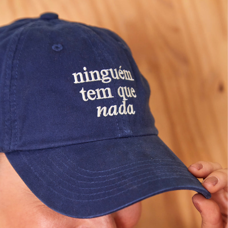 boné dad hat ninguém tem que nada