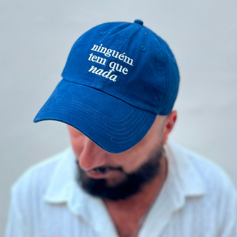 boné dad hat ninguém tem que nada