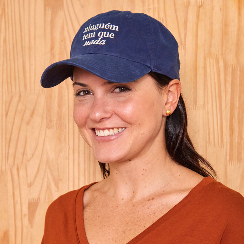 boné dad hat ninguém tem que nada