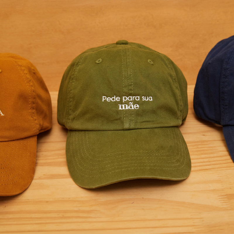 boné dad hat pede para sua mãe
