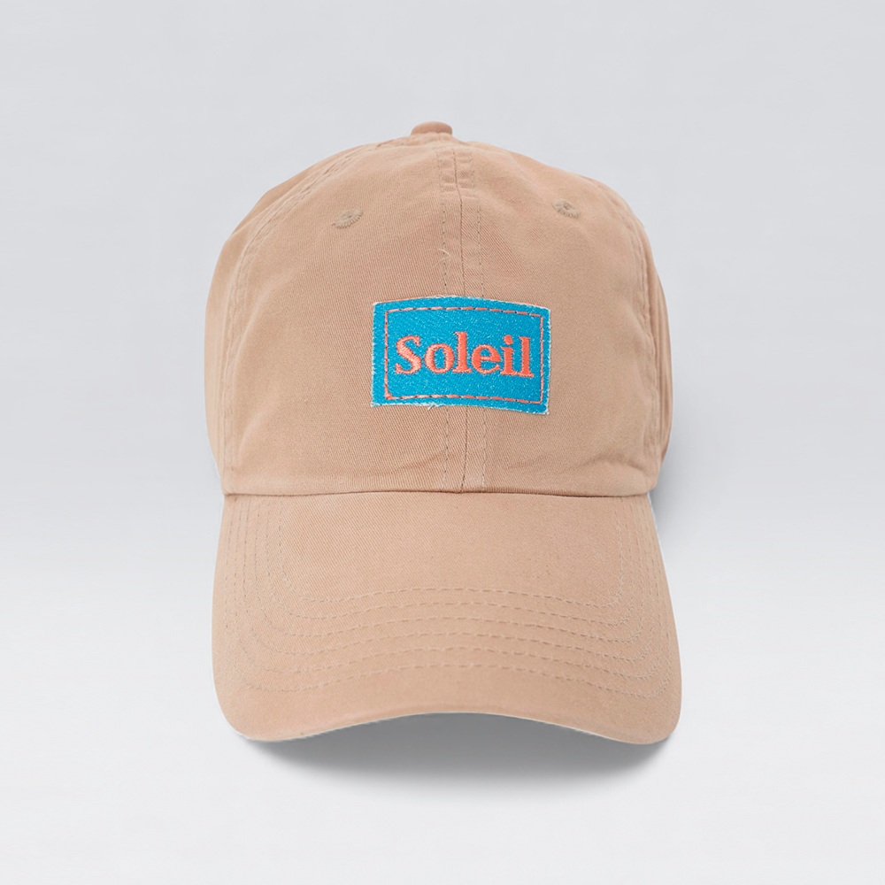 boné dad hat patch soleil