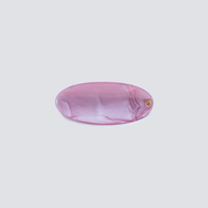 fivela de cabelo oval ballet
