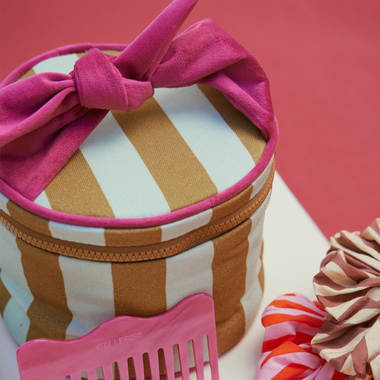 nécessaire Joana listras bege