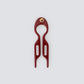 mini hair pin pomegranate