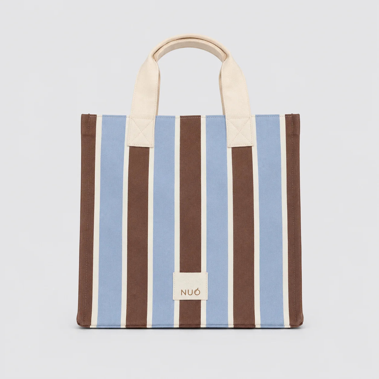 Bolsa Tote Listras Azul