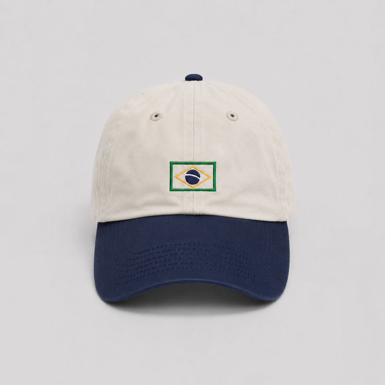 boné dad hat bicolor Brasil
