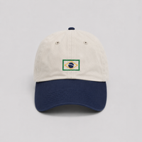 boné dad hat bicolor Brasil