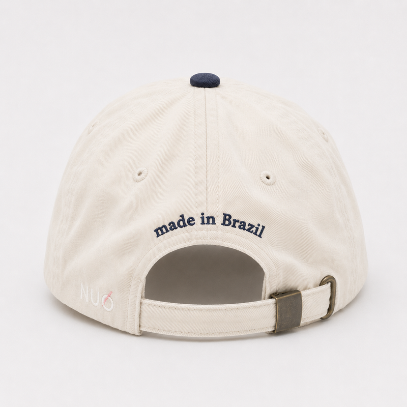 boné dad hat bicolor Brasil