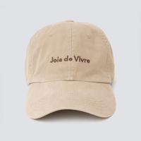 boné dad hat joie de vivre