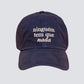 boné dad hat ninguém tem que nada