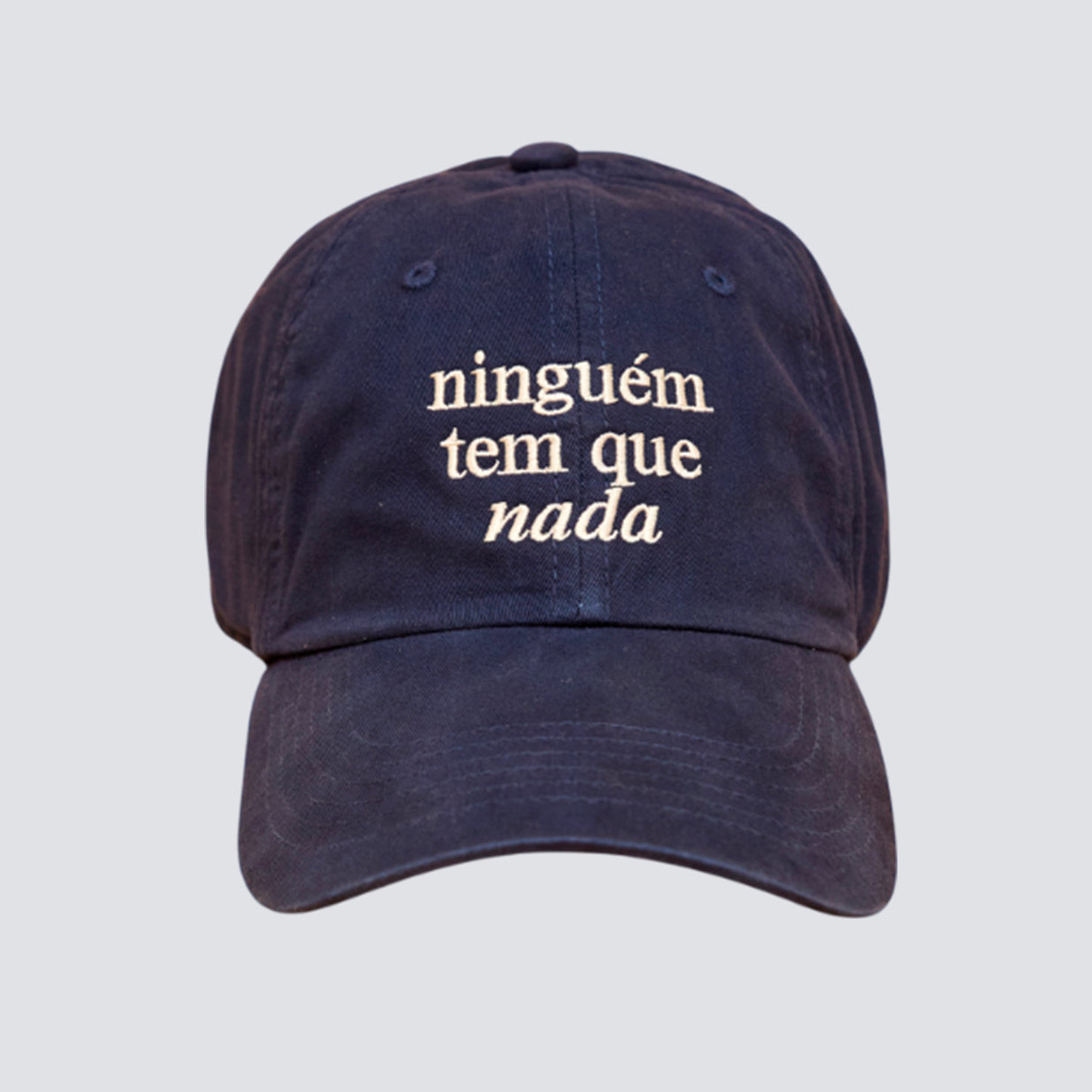 boné dad hat ninguém tem que nada