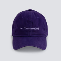 boné dad hat no filter needed