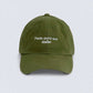 boné dad hat pede para sua mãe