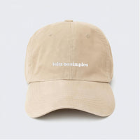 boné dad hat feliz no simples areia
