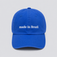 boné dad hat made in Brazil azul royal