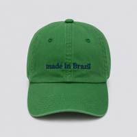 boné dad hat made in Brazil verde bandeira estonado