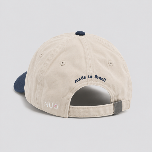 boné dad hat bicolor Brasil