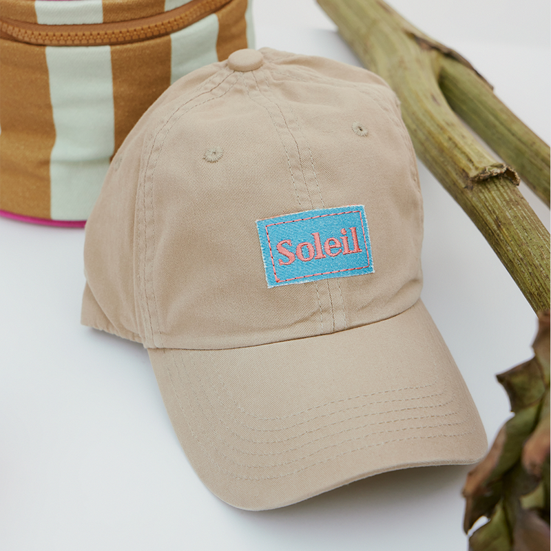 boné dad hat patch soleil