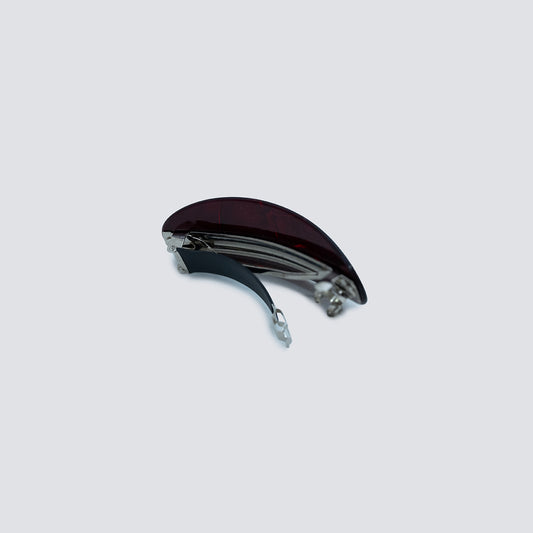 fivela de cabelo oval ruby
