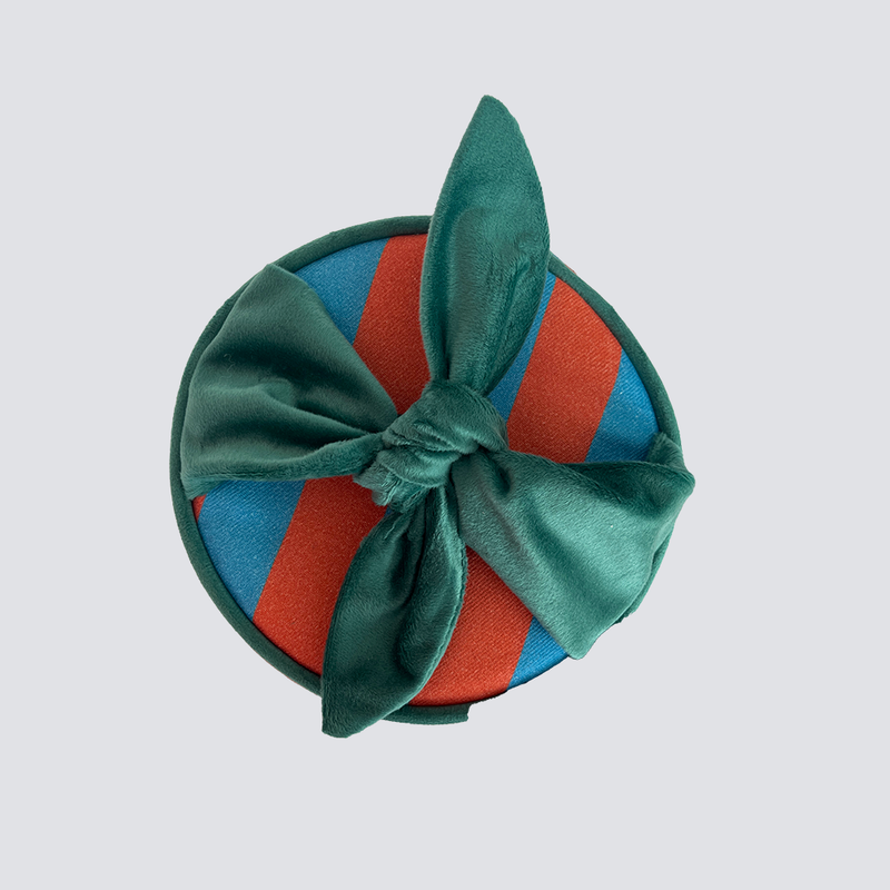 nécessaire Joana listras laranja