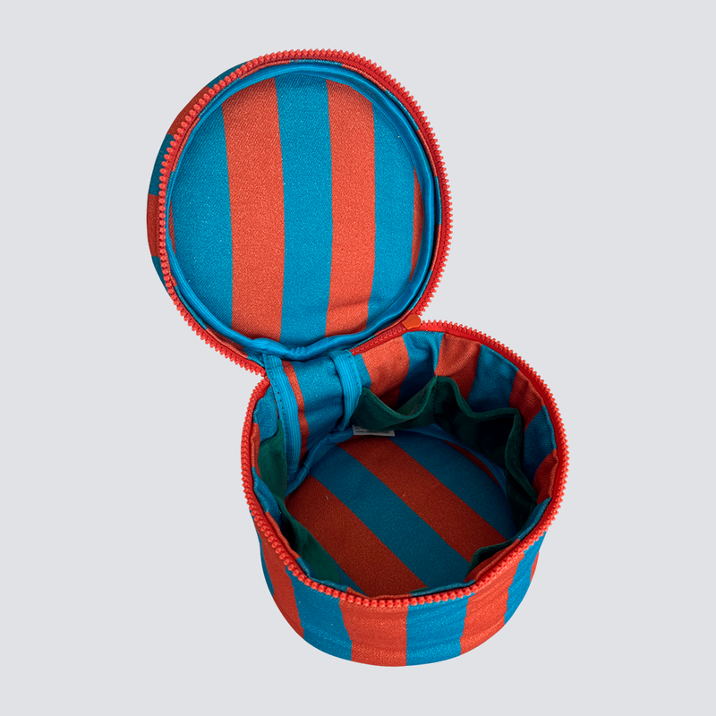 nécessaire Joana listras laranja