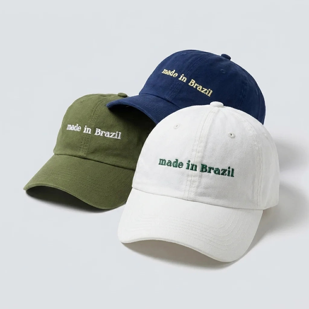 Kit 3 Bonés Made in Brazil