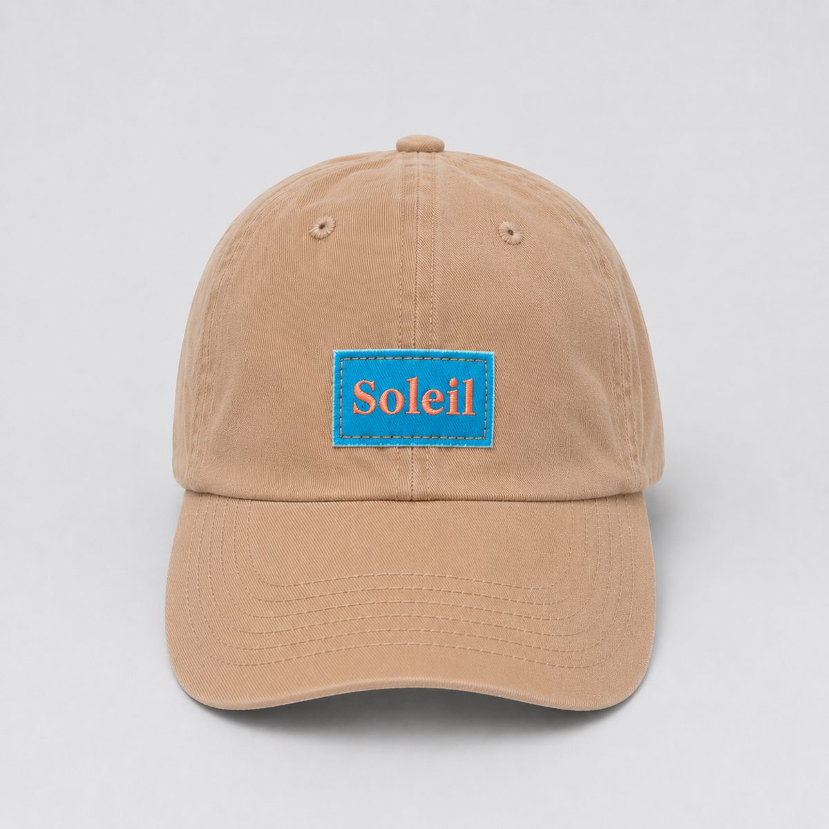 boné dad hat patch soleil