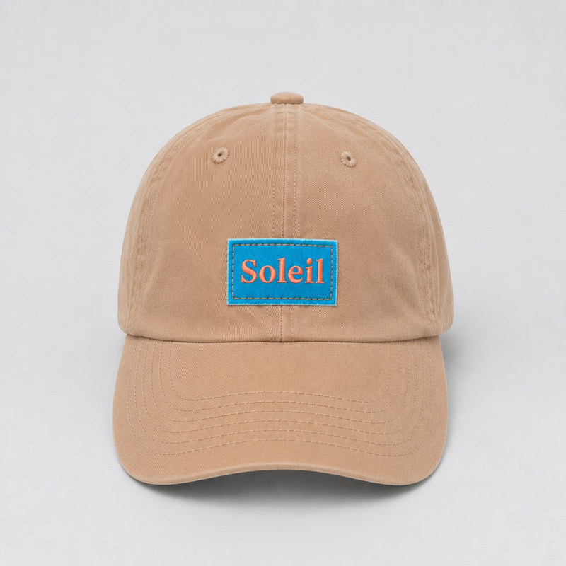 boné dad hat patch soleil