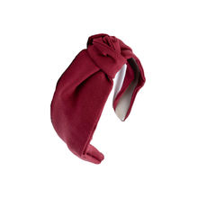 Carregar imagem no visualizador da galeria, tiara para cabelo turbante vermelha
