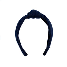 Carregar imagem no visualizador da galeria, tiara para cabelo turbante azul
