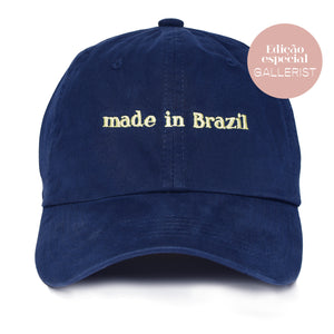 boné dad hat made in Brazil marinho