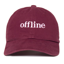 Carregar imagem no visualizador da galeria, boné dad hat offline bordô
