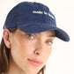 boné dad hat made in Brazil marinho