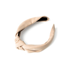 Carregar imagem no visualizador da galeria, tiara para cabelo turbante off white
